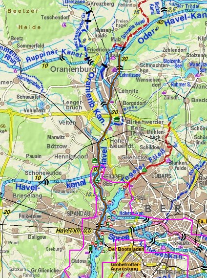 Traject Dag 8 (Lehnitz-Spandau)