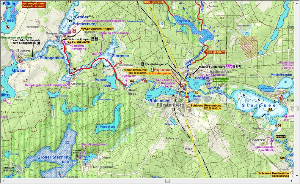 Dag 10, weer naar camping Havelperle in Priepert