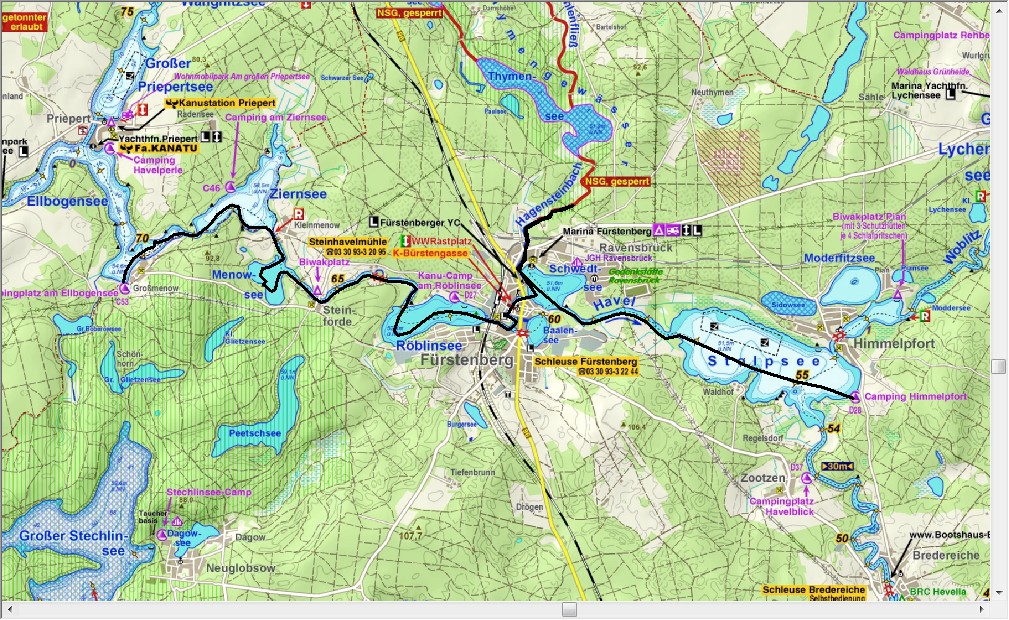 Dag 8, van Elbogensee naar camping Himmelpfort aan de Stolpsee