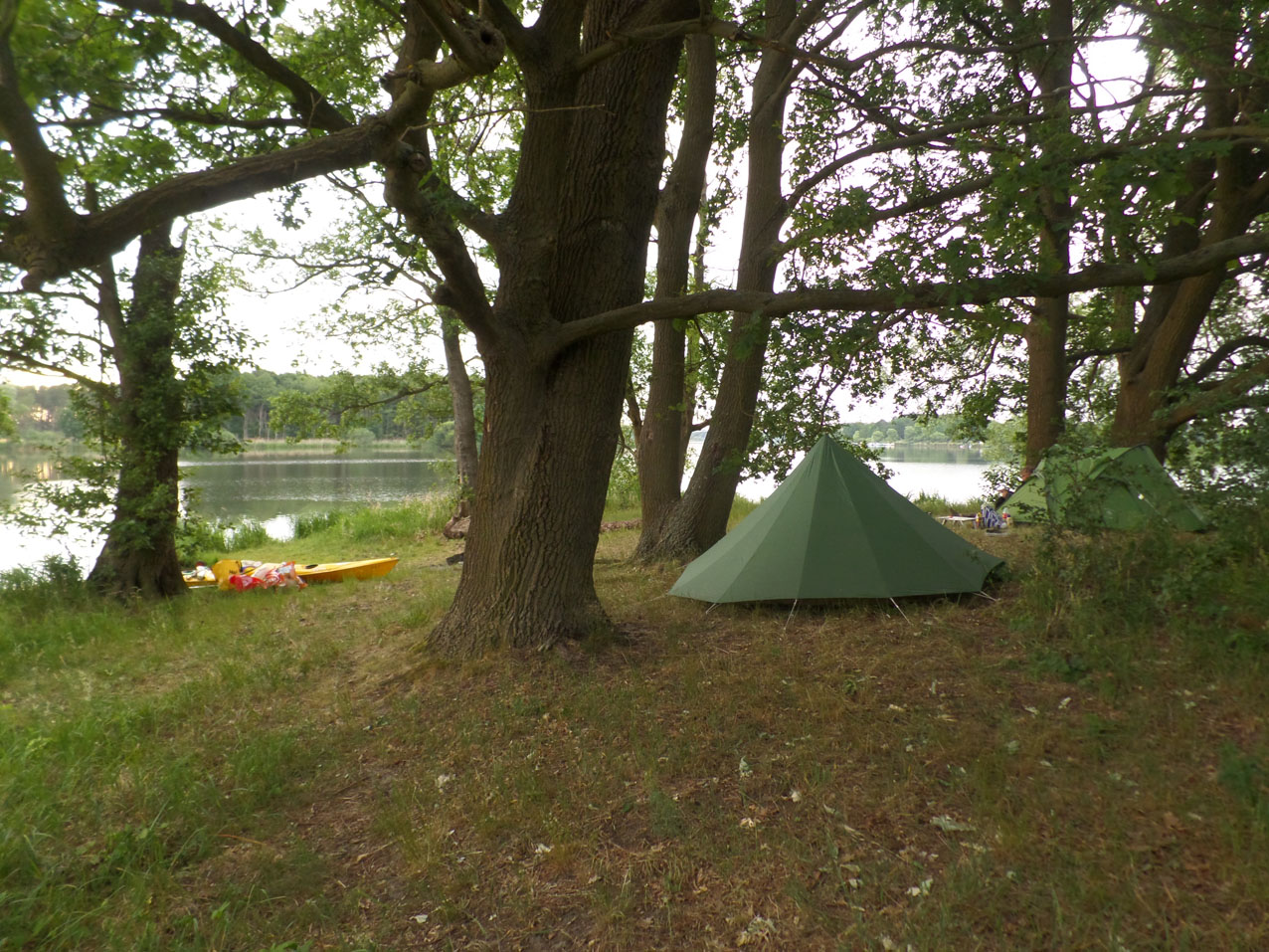 Wildkamperen aan de Neuendorfer See