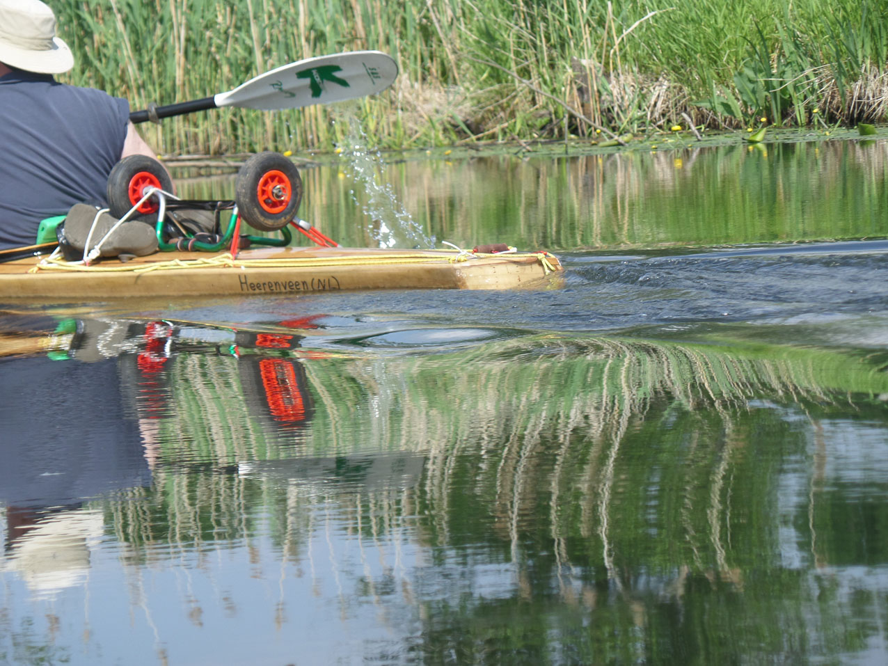 En een kleine hekgolf
